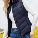 Women's Warm Stand Collar Vest | Casual Daily Layering Essential ✨