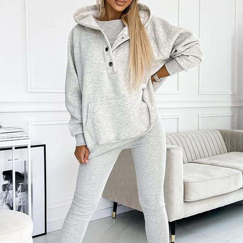 Hooded Sweatshirt Suit - Casual Trendy Comfort ✨💤