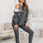 Hooded Sweatshirt Suit - Casual Trendy Comfort ✨💤