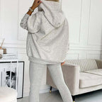 Hooded Sweatshirt Suit - Casual Trendy Comfort ✨💤