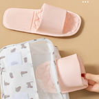 🩴 Foldable Non-Slip Disposable Shower Slippers – Compact for Travel/Hotel, Hygienic & Anti-Skid