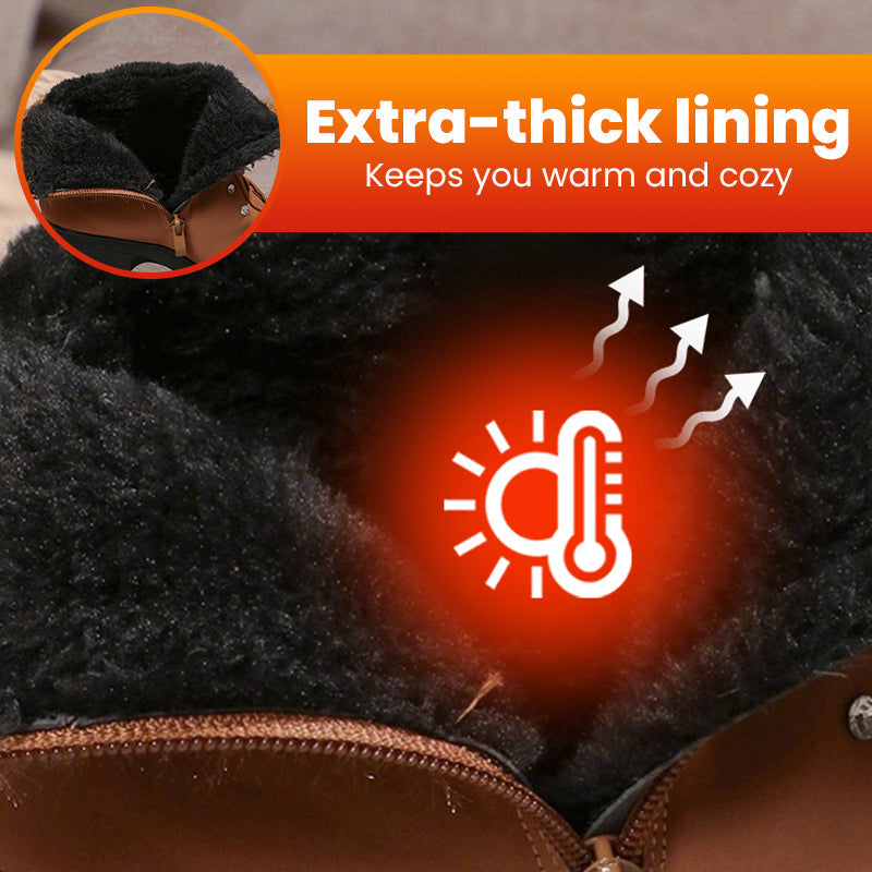 🔥 LAST DAY PROMOTION - 50%OFF 🔥Women's Thick Warm Chunky Heel Boots