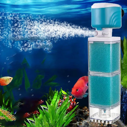 🐠 Automatic Aquarium Filter System – 24h Self-Cleaning, Low-Maintenance for Home Fish Tanks