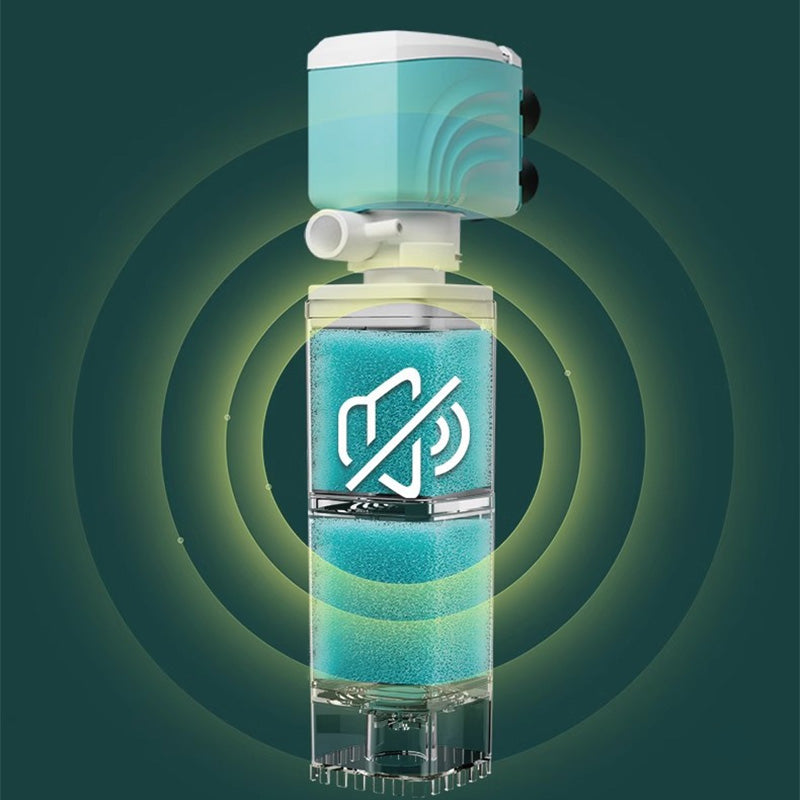 🐠 Automatic Aquarium Filter System – 24h Self-Cleaning, Low-Maintenance for Home Fish Tanks