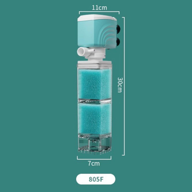 🐠 Automatic Aquarium Filter System – 24h Self-Cleaning, Low-Maintenance for Home Fish Tanks