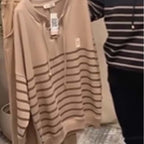 ✨ Casual Striped Top & Ankle-Length Pants Set – High-Waisted Pants for Slimming, Versatile for Daily/Errands/Lounge