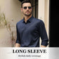 Men's Casual Long-Sleeve Shirt: No Stiff Vibes, Breathable Cotton for Work & Weekends