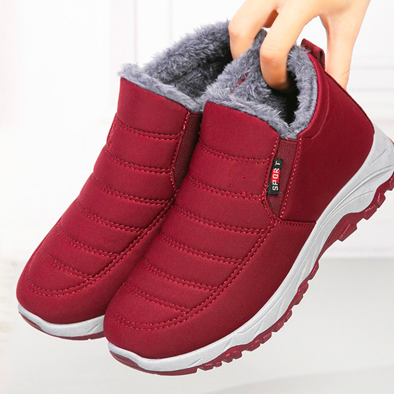 ❄️Winter Must-Have: Women’s Comfort Warm Slip-On Ankle Boots👢