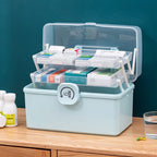 Household Medicine Organizer 📦! Multi-Tier & Large Capacity, Easy to Grab & No Mess