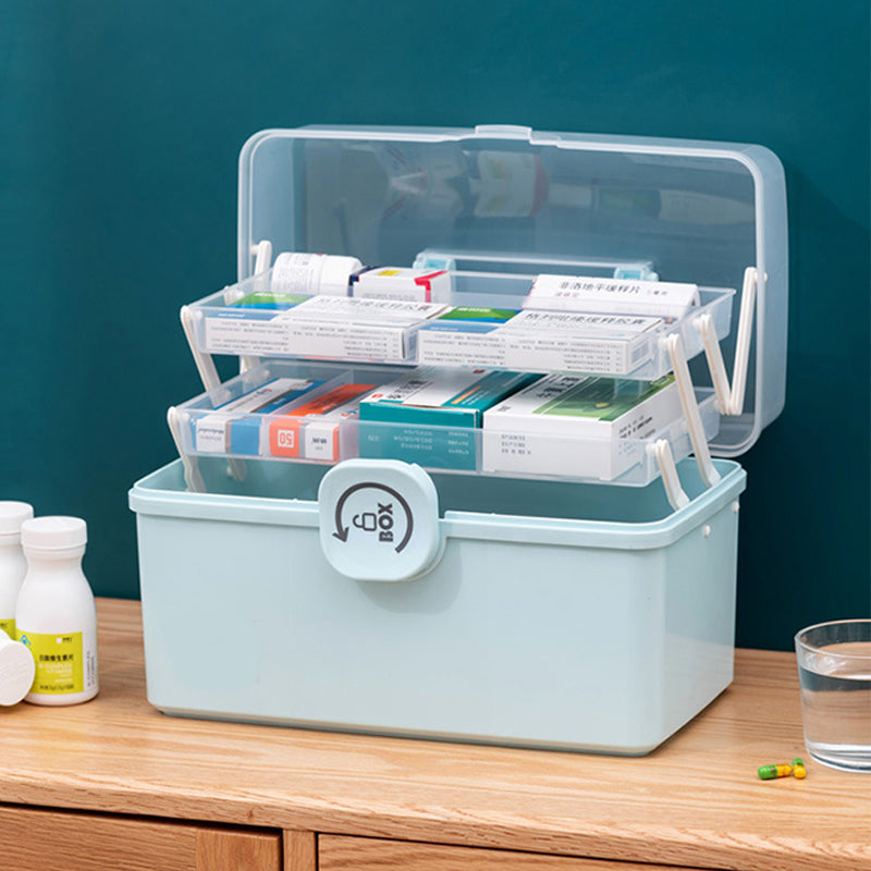 Household Medicine Organizer 📦! Multi-Tier & Large Capacity, Easy to Grab & No Mess
