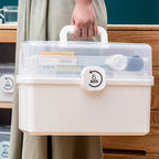 Household Medicine Organizer 📦! Multi-Tier & Large Capacity, Easy to Grab & No Mess