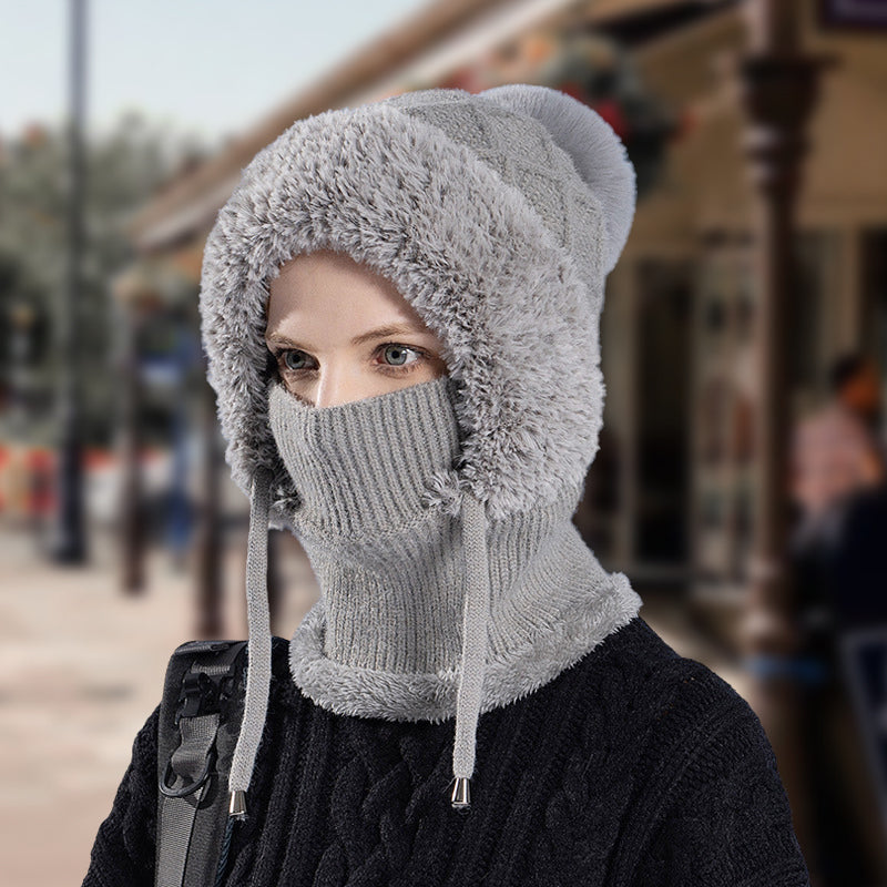 ❄️! Women’s 3-in-1 Winter Balaclava – Windproof, Versatile for Ski/Cycle