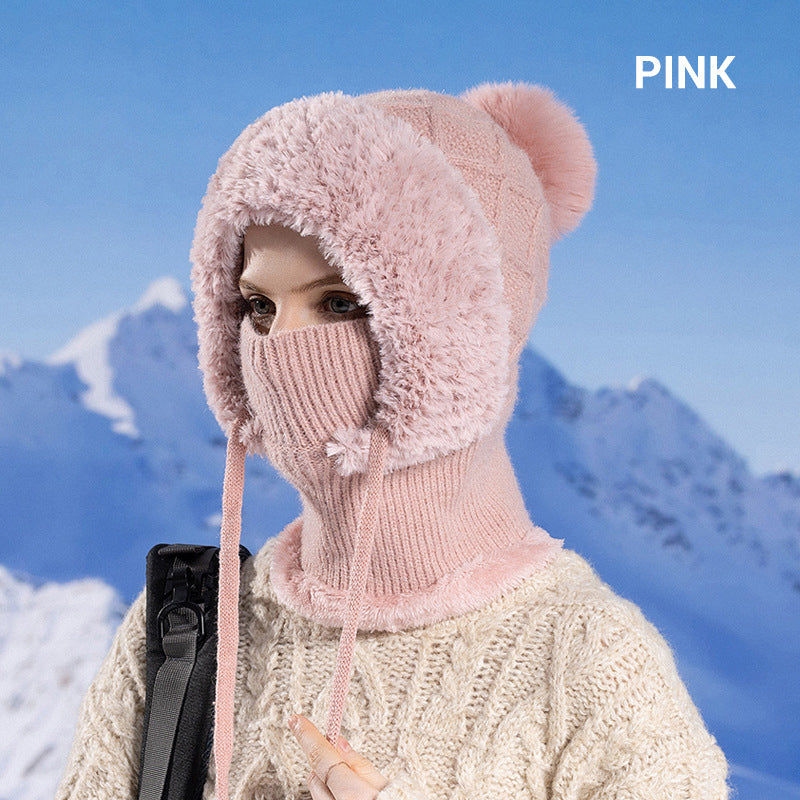 ❄️! Women’s 3-in-1 Winter Balaclava – Windproof, Versatile for Ski/Cycle