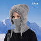 ❄️! Women’s 3-in-1 Winter Balaclava – Windproof, Versatile for Ski/Cycle