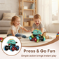 🚗Press & Go Dinosaur Toy: Bright, dynamic & super entertaining! 🦖