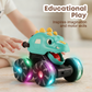 🚗Press & Go Dinosaur Toy: Bright, dynamic & super entertaining! 🦖