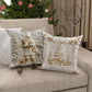 🎄 Elegant Christmas Decorative Cushion 4-Piece Set – Enhance Your Festive Home Atmosphere!