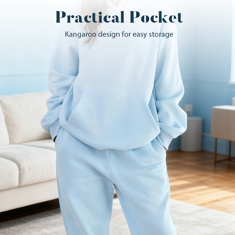 Comfrt Heavyweight Cotton Activewear Set - Women's Oversized Comfortable Hoodie 💥Limited time 59%