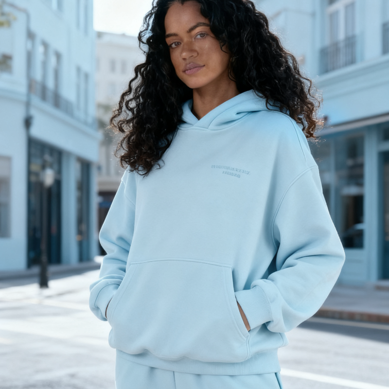 Comfrt Heavyweight Cotton Activewear Set - Women's Oversized Comfortable Hoodie 💥Limited time 59%