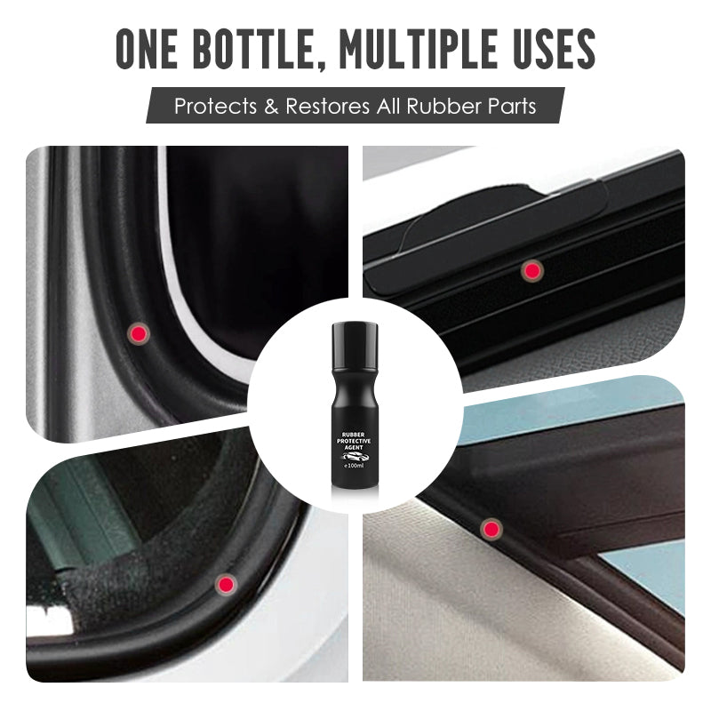 🛡️ 100ml Car Rubber Seal Protectant – Anti-Aging & Waterproof, Prevents Cracks for Door/Window Seals!