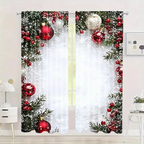 🎅 Christmas Sale 50% OFF🎄 Christmas Style Curtains🏡