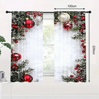 🎅 Christmas Sale 50% OFF🎄 Christmas Style Curtains🏡