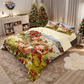 ⏳Limited-time 50% off⏰Festive Christmas 3-Piece Duvet Cover Set🛏️❤️