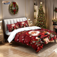 ⏳Limited-time 50% off⏰Festive Christmas 3-Piece Duvet Cover Set🛏️❤️