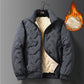 Men's Quilted Winter Jacket – Faux Fleece Lined, -30℃ Thermal Warmth, Windproof for Outdoor/Snow