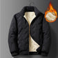 Men's Quilted Winter Jacket – Faux Fleece Lined, -30℃ Thermal Warmth, Windproof for Outdoor/Snow