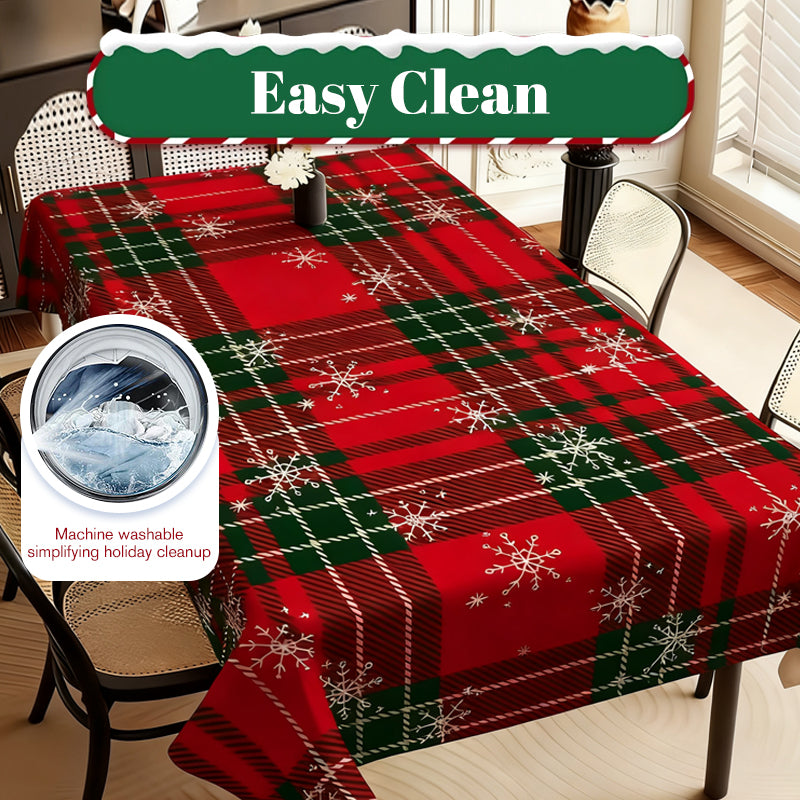 🎁🌟 Christmas Printed Tablecloth – Stylish Patterns + Premium Fabric, Ideal Gift for Home Decor Lovers!