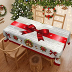 🎁🌟 Christmas Printed Tablecloth – Stylish Patterns + Premium Fabric, Ideal Gift for Home Decor Lovers!