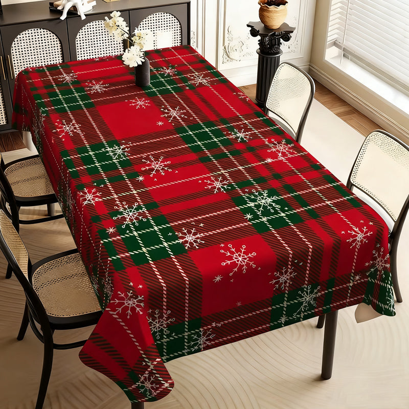 🎁🌟 Christmas Printed Tablecloth – Stylish Patterns + Premium Fabric, Ideal Gift for Home Decor Lovers!