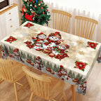 🎁🌟 Christmas Printed Tablecloth – Stylish Patterns + Premium Fabric, Ideal Gift for Home Decor Lovers!