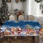 🎁🌟 Christmas Printed Tablecloth – Stylish Patterns + Premium Fabric, Ideal Gift for Home Decor Lovers!