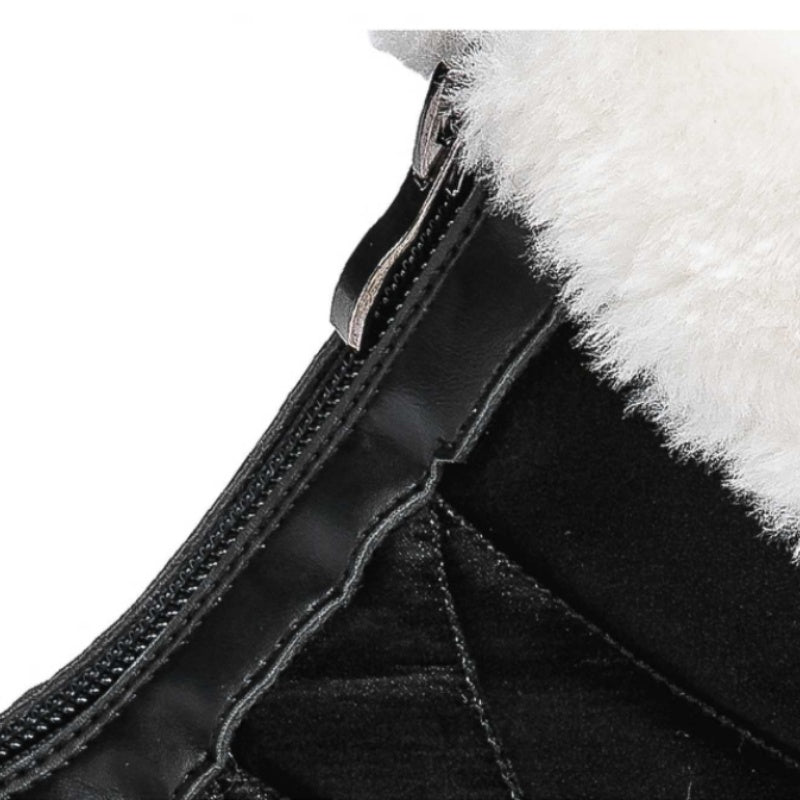 ❄️ Women’s Zipper Snow Boots – Non-Slip, -15℃ Insulation! Quick Ship for Winter Hikes 🚚