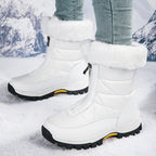 ❄️ Women’s Zipper Snow Boots – Non-Slip, -15℃ Insulation! Quick Ship for Winter Hikes 🚚