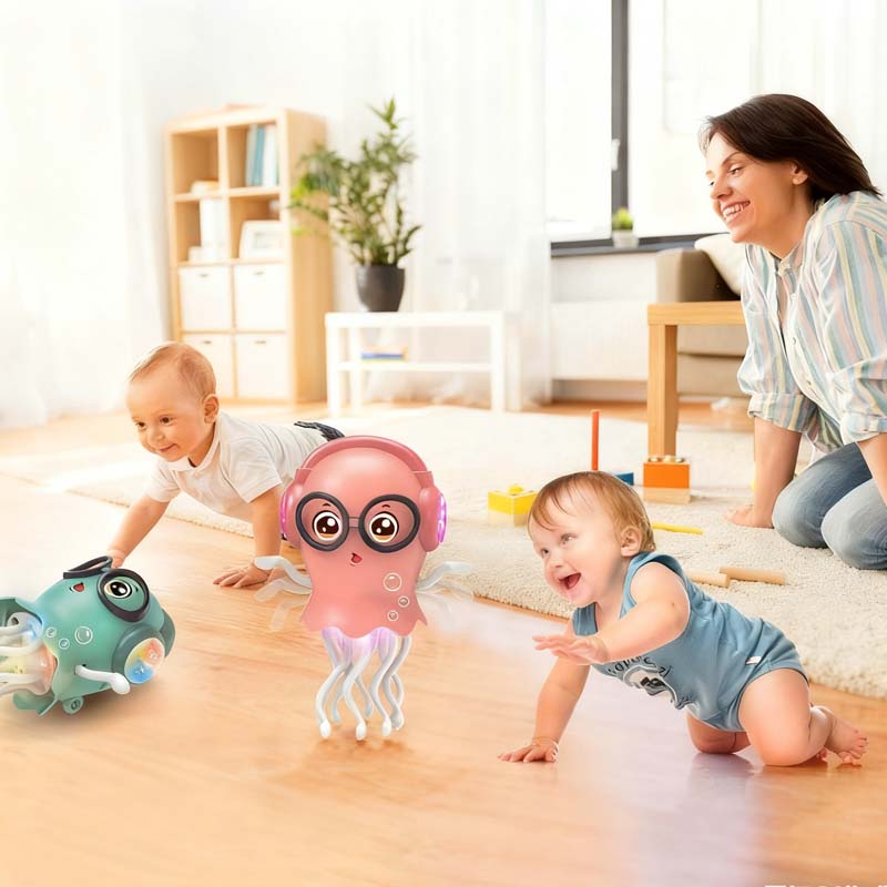 🧠 Interactive Cat Neuro Toy – Random Bounce + Bell Chime | Reduces Boredom & Anxiety