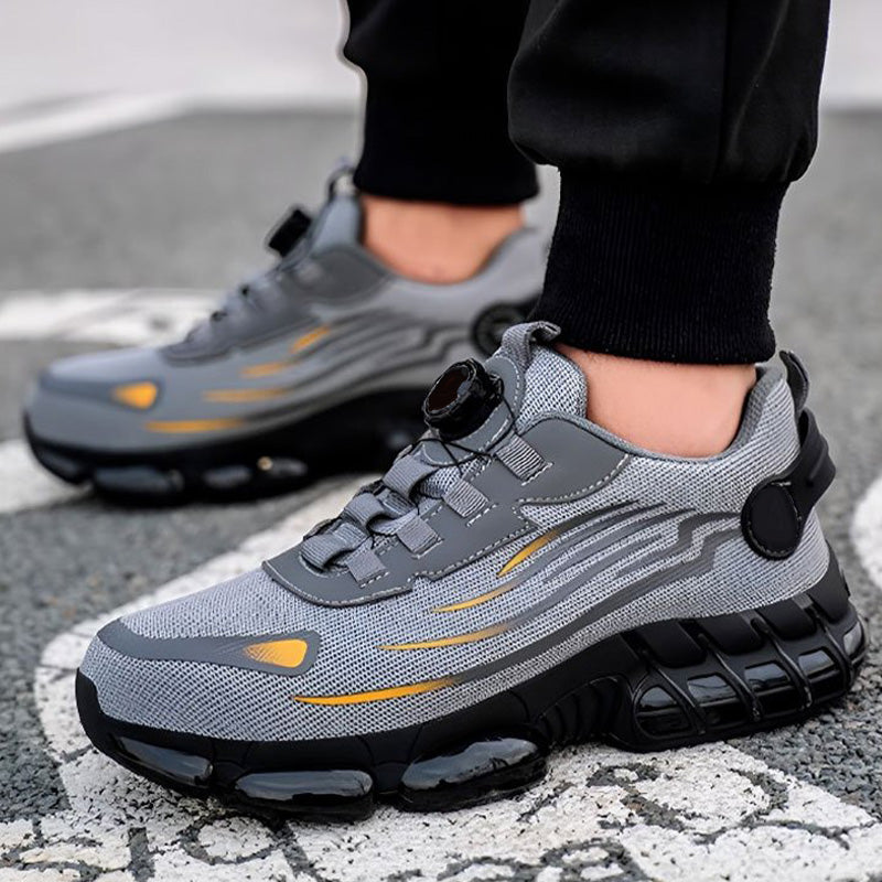 Lightweight Knob Safety Sneakers – Anti-Smash + Anti-Slip, Stylish for Daily Commute