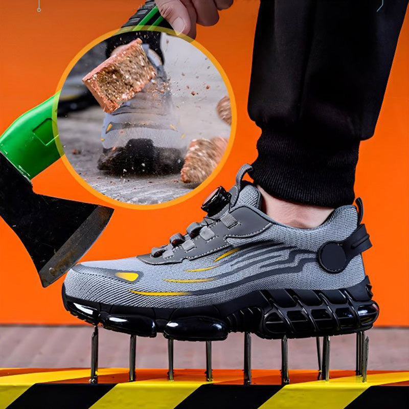 Lightweight Knob Safety Sneakers – Anti-Smash + Anti-Slip, Stylish for Daily Commute