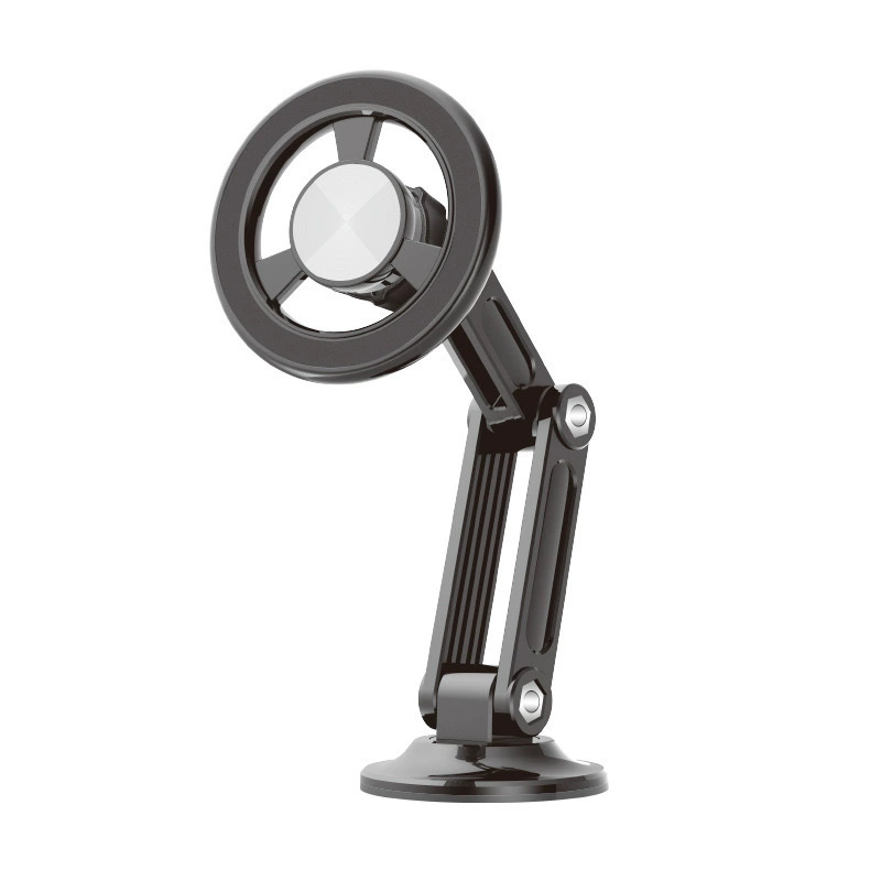 Foldable Magnetic Car Phone Mount – Space-Saving Design, Strong Magnet for Easy Navigation & Safe Driving