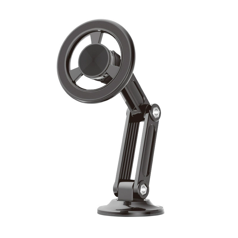 Foldable Magnetic Car Phone Mount – Space-Saving Design, Strong Magnet for Easy Navigation & Safe Driving