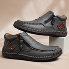 🎁 Men's Retro Outdoor Cowhide leather Shoes – Vintage Style, Comfy Casual for Hiking & Daily Strolls