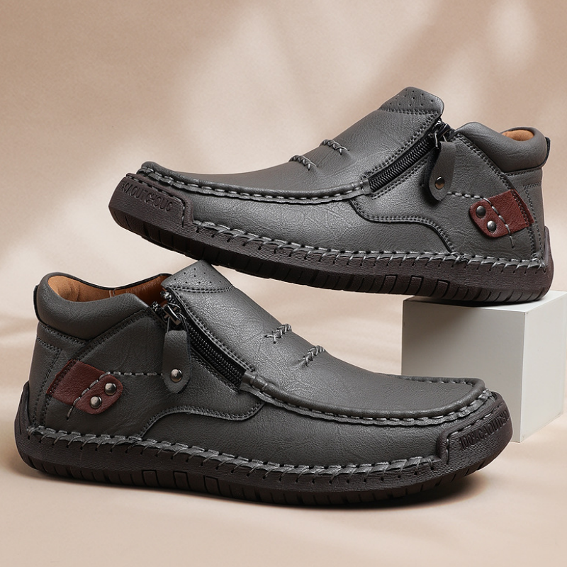 🎁 Men's Retro Outdoor Cowhide leather Shoes – Vintage Style, Comfy Casual for Hiking & Daily Strolls