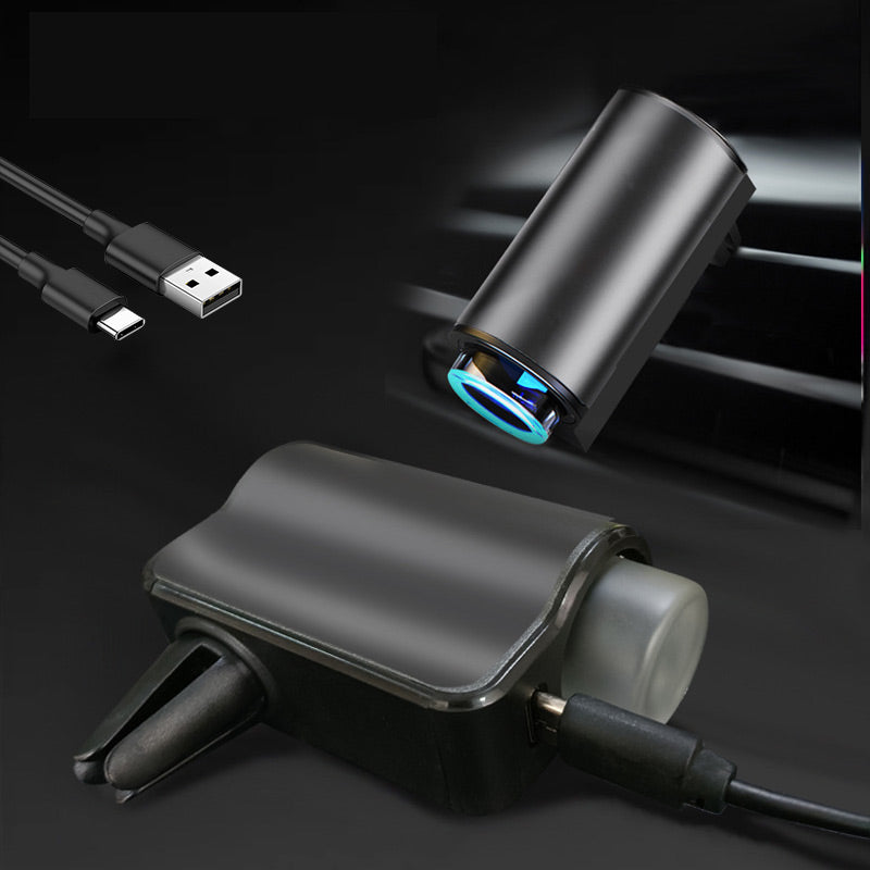 🚗ompact Smart Car Air Freshener – Adjustable Fragrance Intensity, Fits Every Car