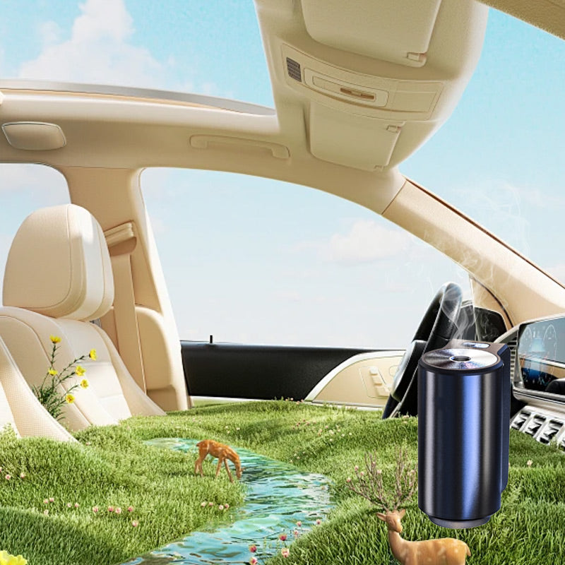 🚗ompact Smart Car Air Freshener – Adjustable Fragrance Intensity, Fits Every Car
