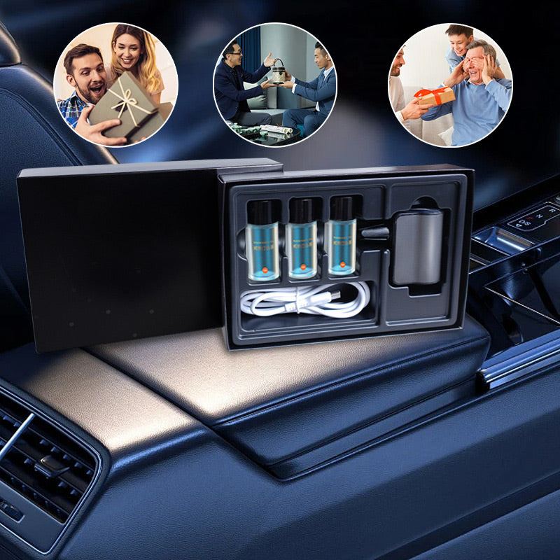 🚗ompact Smart Car Air Freshener – Adjustable Fragrance Intensity, Fits Every Car