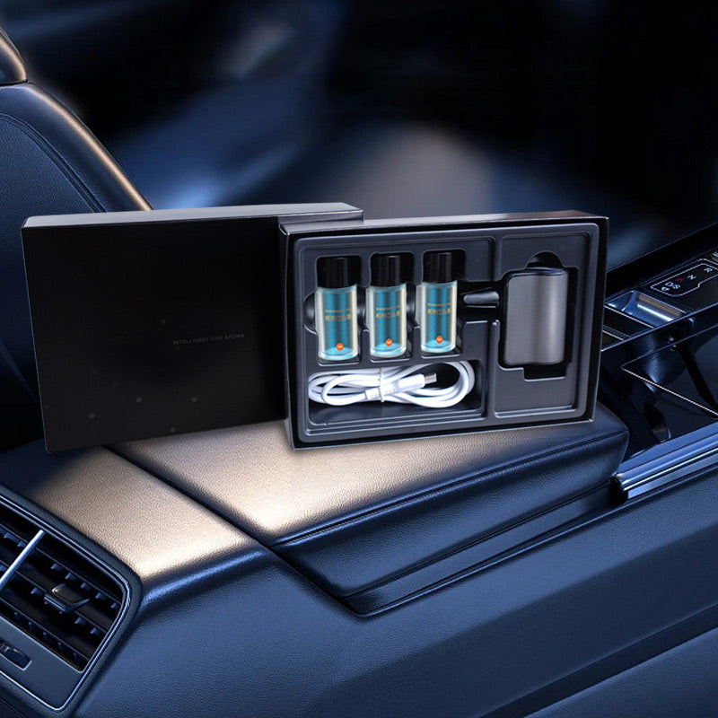 🚗ompact Smart Car Air Freshener – Adjustable Fragrance Intensity, Fits Every Car