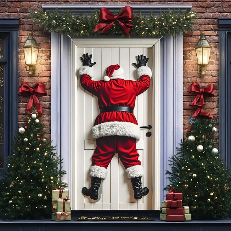 🎄✨ Christmas Door Backdrop Banner – Turn Your Door into a Festive Wonderland!