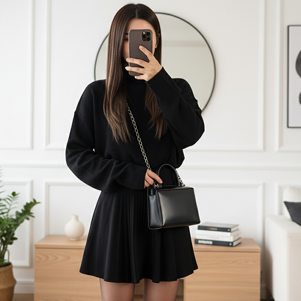 🎄Christmas Hot Sales 50% OFF🔥💥New arrivals offer-Chic Cinched-Waist A-Line Mini Dress